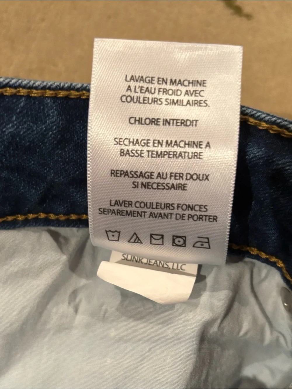 SLINK Jeans Curvy Bermuda Shorts Womens 22 Plus Size Stretch Denim Blue